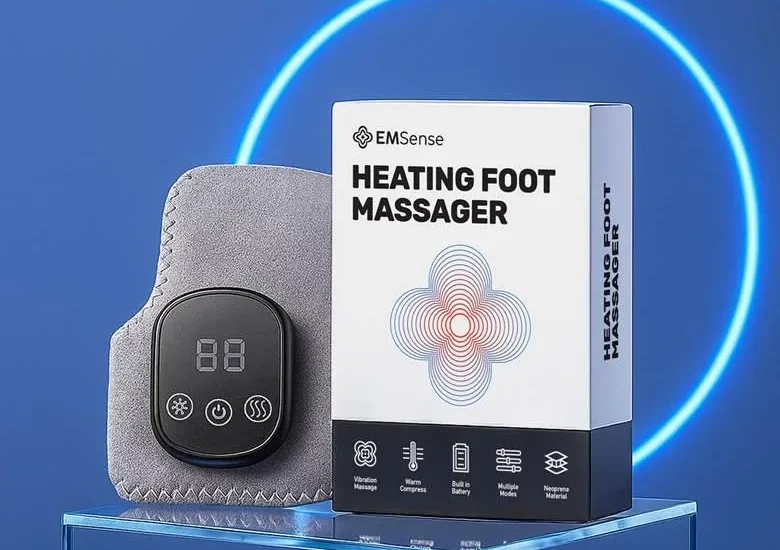 EMSense Massager Reviews: Cordless EMS Foot Device With Heat and Massage Modes Launches for U.S.A Market